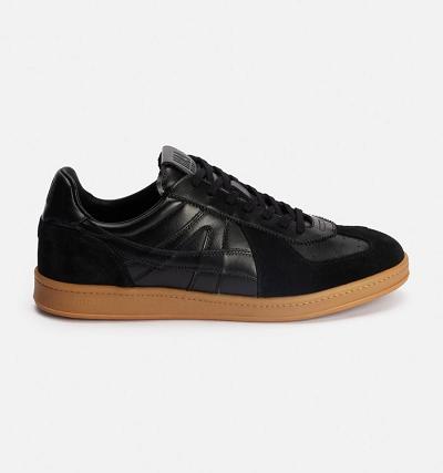 Ami Paris Ami Tennis Men's Sneakers Black | ami-NZ296