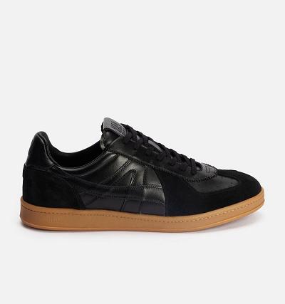 Ami Paris Ami Tennis Women's Sneakers Black | ami-NZ236