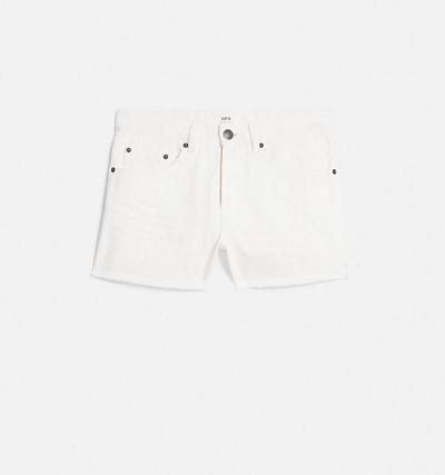 Ami Paris Straight Fit Men's Denim White | ami-NZ137