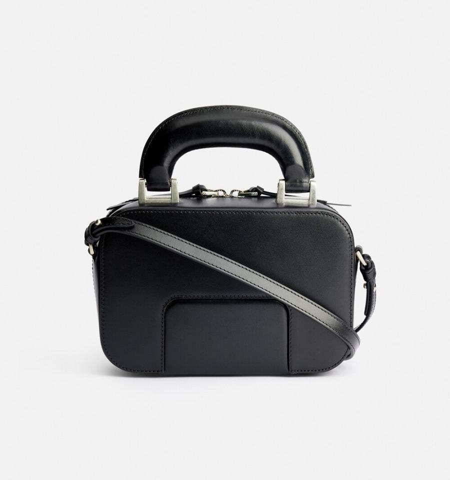 Ami Paris Case Bags Black | ami-NZ534