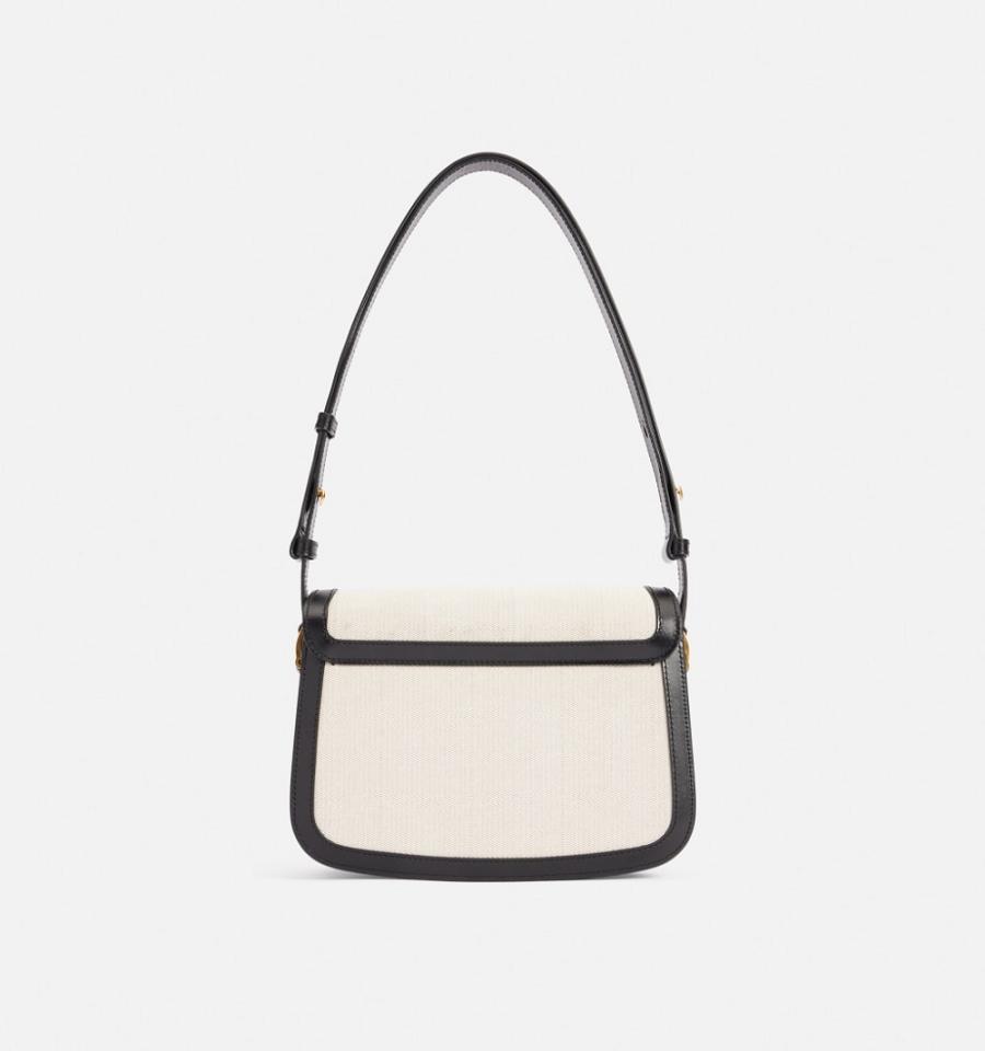 Ami Paris Paris Bags Beige / Black | ami-NZ307