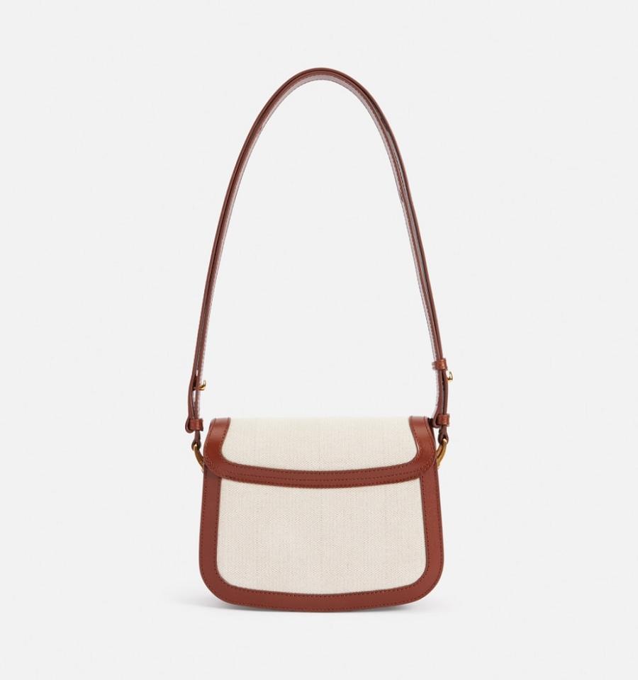 Ami Paris Paris Bags Beige / Brown | ami-NZ141