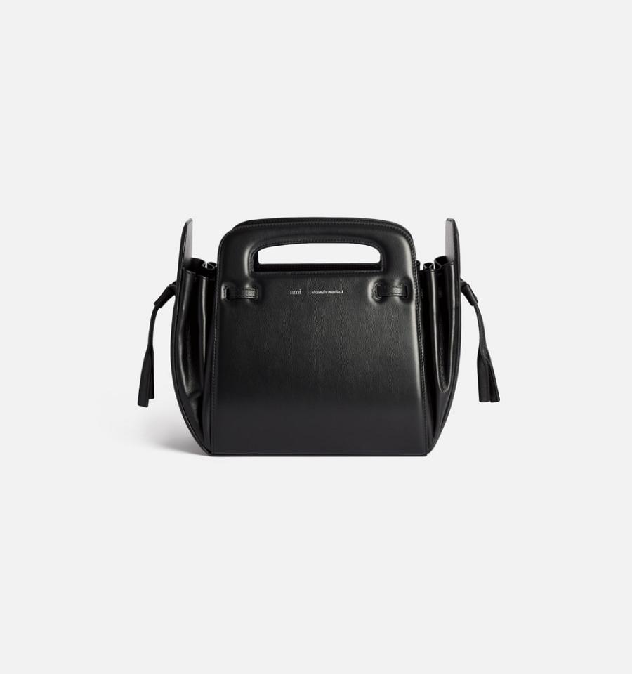 Ami Paris Small Accordéon Bags Black | ami-NZ293