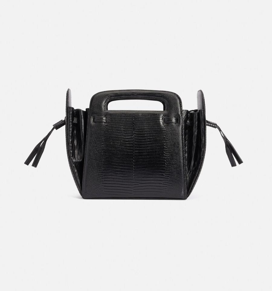 Ami Paris Small Accordéon Bags Black | ami-NZ618