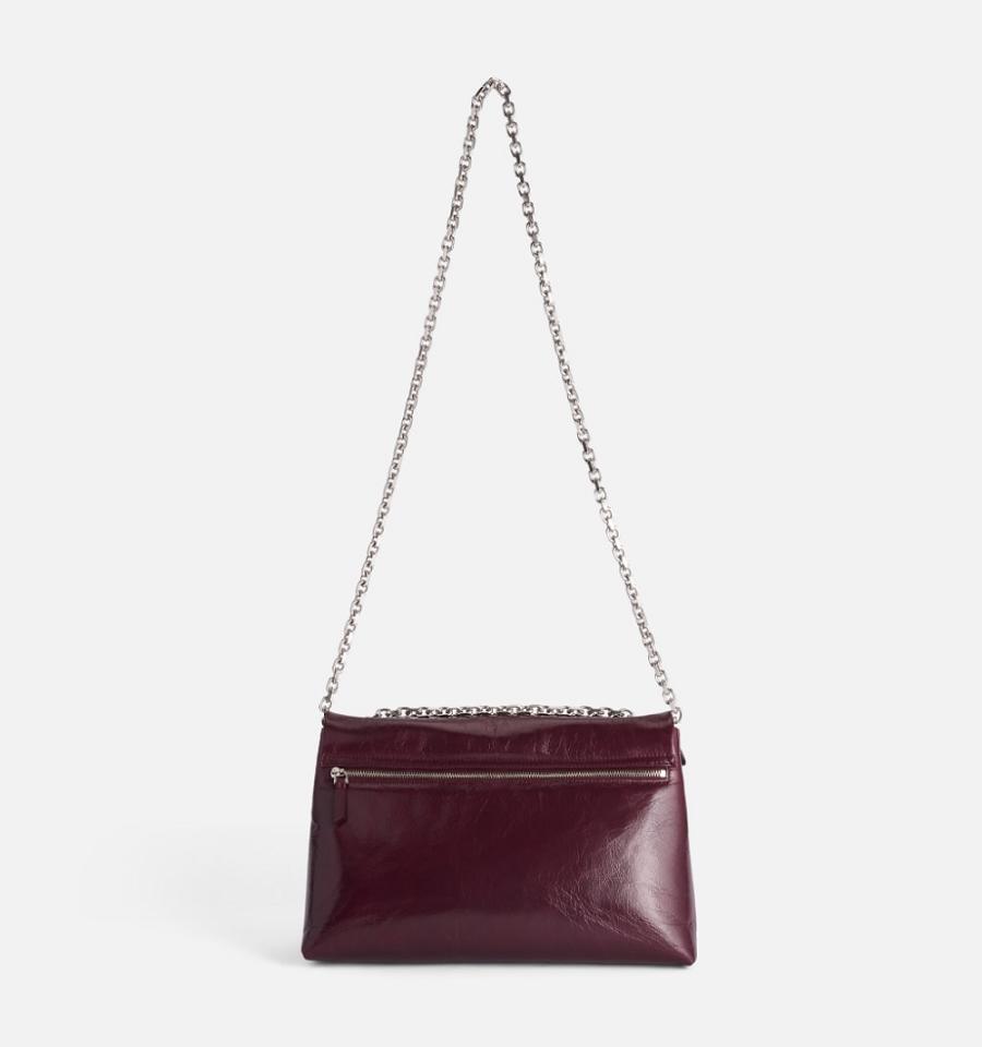 Ami Paris Voulez-Vous Bags Burgundy | ami-NZ465